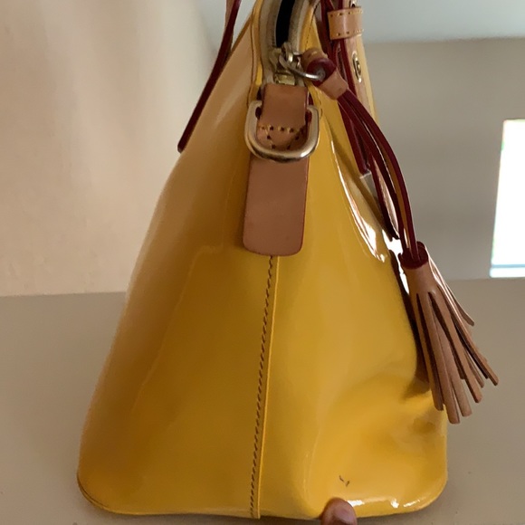 Dooney & Bourke Patent Leather Trina Sachel - Picture 3 of 7